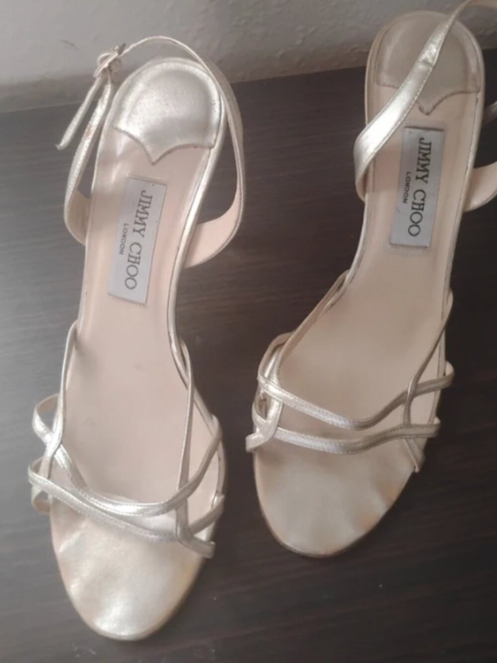 Jimmy Choo London European Size 40 (Approximately 9 to 9 1/2) Good Condition Som